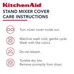 KitchenAid Quilted Stand Mixer Cover with Pocket