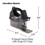 Hamilton Beach Power Deluxe 6-Speed Hand Mixer