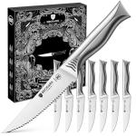 BRODARK Shark Series Steak Knives Set of 8