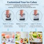 Stainless Steel Commercial Ice Maker with 20 Bin