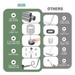 11-in-1 Detachable Handheld Steam Mop Cleaner