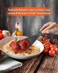 Nonstick Silicone Cooking Spoon with Wood Handle