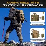 Insulated Lunch Bag with Detachable MOLLE Pockets