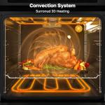 24 Inch Electric Wall Oven with Touch Control