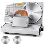 CUSIMAX Electric Deli Meat Slicer with Blades