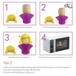 Angry Mama Microwave Cleaner with Steam Power
