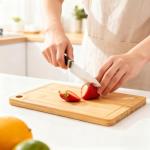Bamboo Cutting Board with Juice Groove - 11"x7.8