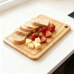 Bamboo Cutting Board with Juice Groove - 11"x7.8