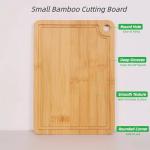 Bamboo Cutting Board with Juice Groove - 11"x7.8