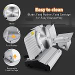 CUSIMAX Electric Deli Meat Slicer with Blades