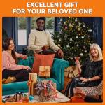 Mini Pancake Maker with 14 Holes, Red