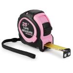 WORKPRO 25-FT Magnetic Tape Measure in Pink