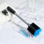 2-in-1 Bottle Brush with Long Handle and Straw Brush