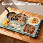 Portable Food Warming Mat with Adjustable Timer