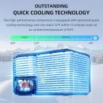 Tecnolove 25L Dual Zone Car Refrigerator Freezer