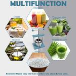 Cheese and Fruit Manual Press - 1.6 Gallon