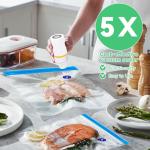 42-Piece Sous Vide Vacuum Sealer Set with Bags