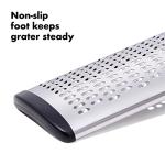 OXO Good Grips Stainless Steel Grater, Black