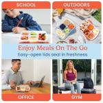 Bentgo Easyboxes 5-Compartment Food Containers Set