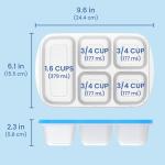 Bentgo Easyboxes 5-Compartment Food Containers Set