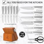 Imarku 14-Piece Japanese Kitchen Knife Set