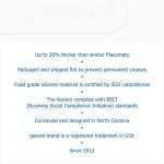 Extra Large Silicone Kitchen Counter Mats - Set of 2