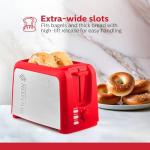Holstein 2-Slice Stainless Steel Toaster with Settings