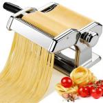 Manual Pasta Maker with 9 Thickness Settings