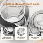 Seehot® 1.7L Electric Kettle with Thermometer