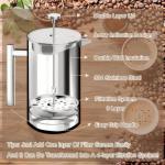 Chayufun Stainless Steel French Press Coffee Maker