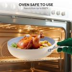 Ceramic Nonstick 10-Piece Cookware Set - Cream White