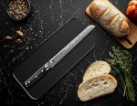 WIZEKA 10 Inch Serrated Damascus Bread Knife