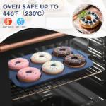 Vnray Silicone Donut Pan with Metal Frame