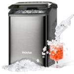 Inoviva Countertop Nugget Ice Maker - Black Stainless