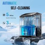 Inoviva Countertop Nugget Ice Maker - Black Stainless