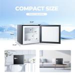 Electactic 1.2 Cu.ft Mini Freezer with Adjustable Temp