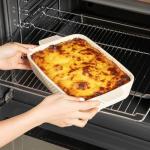 Ceramic Baking Dish Set for Brownies and Lasagna