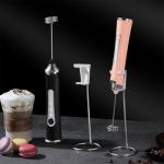 Handheld Rechargeable Milk Frother with Stand