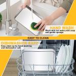 CACOLES Stainless Steel Baking Sheet Pan Set