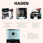 Haden 12 Cup Programmable Drip Coffee Maker