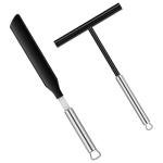 2PCS Stainless Steel Crepe Spreader and Spatula