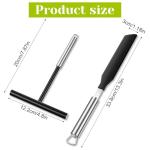 2PCS Stainless Steel Crepe Spreader and Spatula