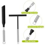 2PCS Stainless Steel Crepe Spreader and Spatula