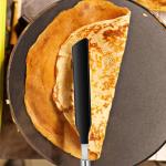 2PCS Stainless Steel Crepe Spreader and Spatula