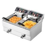 ROVSUN 24.9QT Electric Deep Fryer with Timer