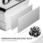 ROVSUN 24.9QT Electric Deep Fryer with Timer