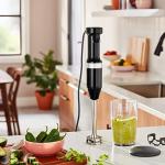 KitchenAid Variable Speed Hand Blender - Onyx Black