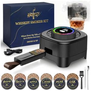 Electric Whiskey Smoker Kit with Adjustable Timer