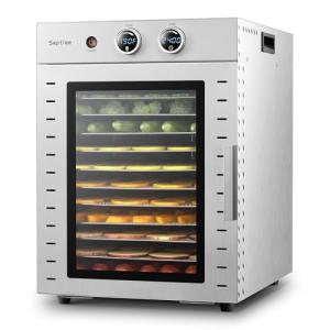 12-Tray Food Dehydrator with Timer and Temperature Control