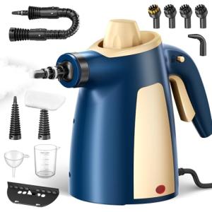 Handheld Multi-Surface Steam Cleaner with 12 Accessories